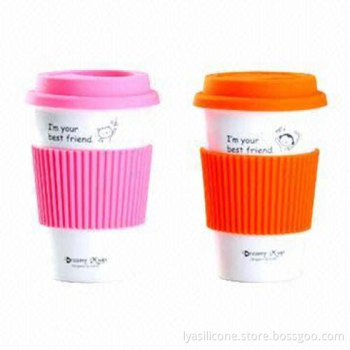 Heat resistance silicone eco-friendy cup lid cover for glass cup or bowl, good as promotional gifts